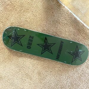ZERO x Thomas AMERICAN Deck 8.5”  ARMY GREEN Sb Skateboard Supreme d deck